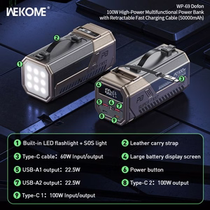 Akupank WK Design „WP-69“ hall 50000mAh (100W)