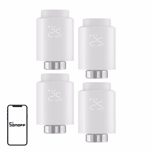 SONOFF ZigBee TRVZB termostaatpea, 4 tk