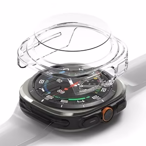 Ringke Slim & Tempered Glass Case + Glass Set for Samsung Galaxy Watch Ultra 47mm - Transparent