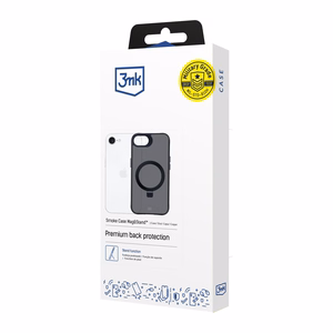 3mk Smoke Ümbris Mag&Stand jaoks Apple iPhone 16E - must