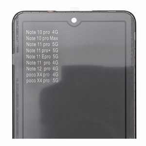 FixCell LCD Display for REDMI NOTE 10 PRO 4G / 11 PRO/ 12 PRO 4G INCELL without frame