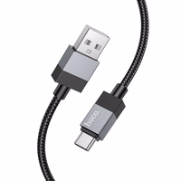 Kaabel USB A to USB C Hoco 3A 1 m X110 must