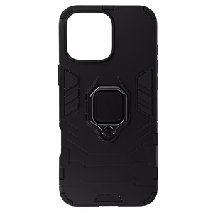 Чехол Ring Armor для iPhone 16 Pro Max чёрный