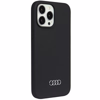 Audi Silicone Ümbris iPhone 13 Pro Max 6.7" must/must hardcase AU-LSRIP13PM-Q3/D1-BK