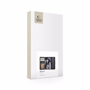 Tech-Protect Wallet Ümbris jaoks Samsung Galaxy S25 - must