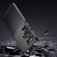 Thunder Ümbris Samsung Galaxy S25 Ultra Silicone Armored Ümbris - must