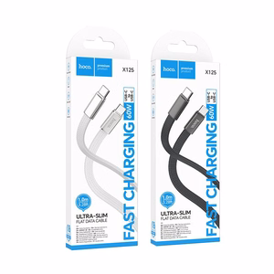 Lame Kaabel USB C to USB C Hoco 3A 60W 1 m X125 must