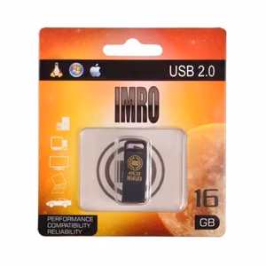 Imro флешка 16GB USB 2.0 черная