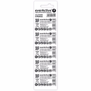 Liitiumakud everActive CR2032 - blisterpakend 5 tk.