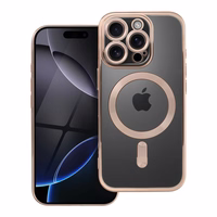 ELECTRO MAG COVER case compatible with MagSafe jaoks IPHONE 16 Pro brown