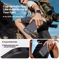 Ümbris Dux Ducis Shld Apple iPhone Air must (Contour Pattern)