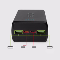 Powerbank SBS TTBB30000PD20K 30000 mAh 2 x USB-C 2 x USB-A - must