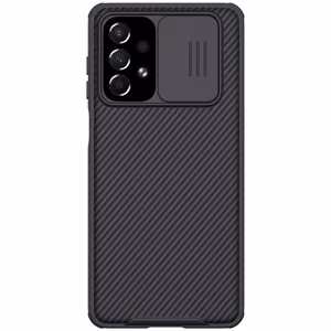 Nillkin CamShield Pro Case soomustatud ümbris Kaamera kaitsekate Samsung Galaxy A73 mustale mudelile