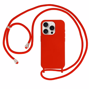 Strap Silicone Ümbris jaoks Iphone 13 Pro Max design 1 punane