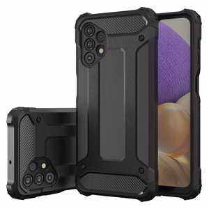 Hybrid Armor Case прочный защищённый чехол для Samsung Galaxy A73 чёрный