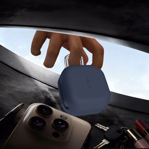 Tech-Protect Silikoon Hook Ümbris for Samsung Galaxy Buds 4 / 4 Pro - tumesinine