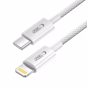 Tech-Protect UltraBoost USB-C / Lightning PD27W/3A kaabel 100 cm - hall