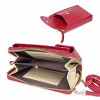 Knitted kott jaoks phone GCW12 punane