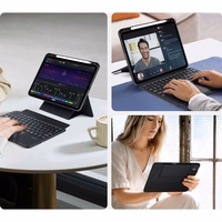DUX DUCIS case DK foldable with Wireless Keyboard jaoks iPad Pro 11 (2024) must