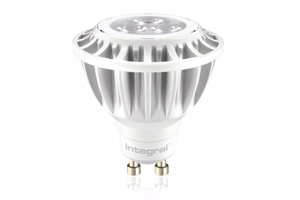 Integral GU10 PAR16 LED-pirn, 5 W (vastab 35 W), 2700 K, 250 lm, soe valge valgus