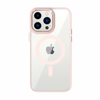 Tel Protect Magnetic Clear Ümbris jaoks Iphone 11 Pro Salmon