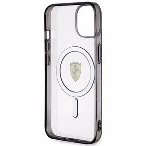 Ferrari FEHMP14MURKT iPhone 14 Plus 6.7" läbipaistev/läbipaistev hardcase Outline Magsafe