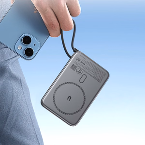 Внешний аккумулятор Acefast M24-10000 22.5W магнитный беспроводной 10000mAh чёрный