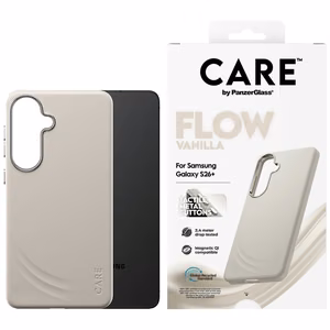 CARE by PanzerGlass Flow Vanilla Qi ümbris Samsung Galaxy S26+ - beež
