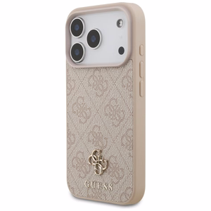 Guess 4G Small Classic Logo MagSafe ümbris iPhone 18 Pro / 17 Pro – roosa