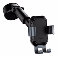 Gravity car mount jaoks Baseus Tank phone with suction cup (must)