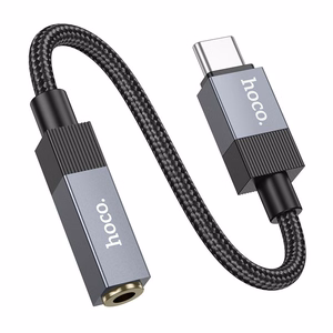 Adapter AUX USB C (isane) Jack 3,5 mm (emane) Hoco UPA32C must