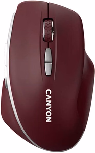 CANYON MW-21 juhtmevaba BT-hiir, 1200 dpi, punane