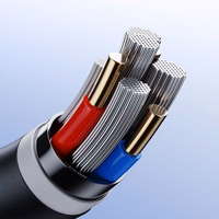 USB Kaabel Joyroom "S-1060M12" Must "Type-C" 100cm (up to 6A)