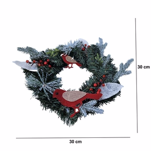 Dekoratiivne jõulupärg 30 cm RC-K-512 roheline