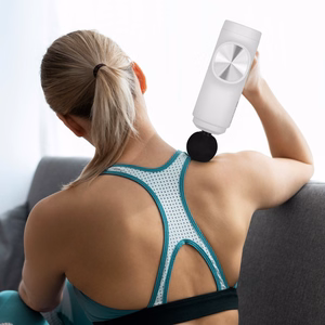 TEESA RELAX GUN MG60 massaažipüstol, 8 otsakut, valge