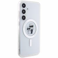 KARL LAGERFELD ümbris jaoks SAMSUNG S24 KLHMS24SHGKCNOT (MAGSAFE IML KC) läbipaistev