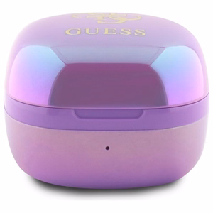Guess 4G Printed Logo Bluetooth TWS Kõrvaklapid + Docking Station - Purple