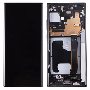 LCD ekraan ühilduv Samsung N985 (N986) Note 20 Ultra raamiga / Müstiline must / HQ