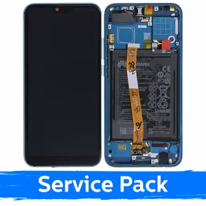 LCD ekraan ühilduv Huawei Honor 10 raamiga / roheline / (Service Pack)