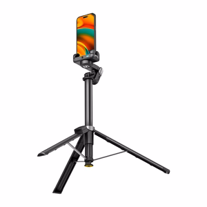 AOCHUAN M3 Pro stabilisaator RGB valgustusega (must)