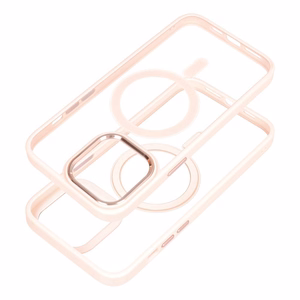 Ümbris mudelile iPhone 16 PRO MAX Color Edge Mag Cover, ühildub MagSafe'iga, roosa