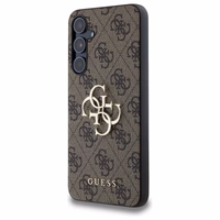 Guess 4G Big Metal Logo ümbris jaoks Samsung Galaxy A55 - brown