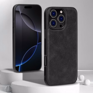 Telefoni ümbris X-Level Earl III Collection Apple iPhone 16 Pro Max must