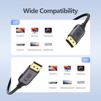 Tech-Protect UltraBoost DisplayPort to DisplayPort 1.4 4K 60Hz Kaabel 2m - Must