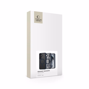 Tech-Protect MagMat MagSafe Ümbris jaoks Samsung Galaxy S25 - Clear Sinine