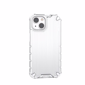 Ombre Protect Case для iPhone 13 розово-синий бронированный чехол