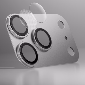 Benks Tempered glass Glass Warrior Metal Integrated Lens Protector (C070) jaoks Iphone 17 Pro Max (lens 3 pieces) oranž