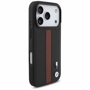 BMW M Perforated Stripe Logo MagSafe Ümbris jaoks iPhone 17 Pro - Punane