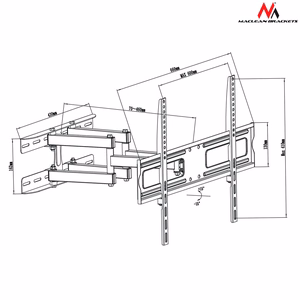 Maclean MC-762 monitori hoidik