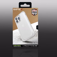 Raptic X-Doria Slim Case iPhone 14 Pro Max tagakate läbipaistev